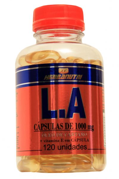 Óleo de Cártamo +Vitamina E 120Cps