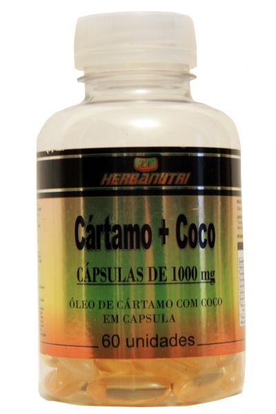 Óleo de Cártamo + Coco 60Cps